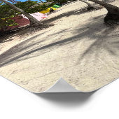 Het leven in het Caribisch gebied is beter Poster (Hoek)