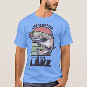 Het leven in het meer Vist de familie van de visse T-shirt