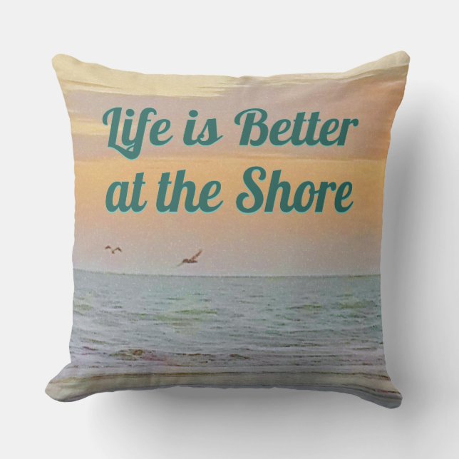 Het leven in het Shore Sierkussen (Voorkant)