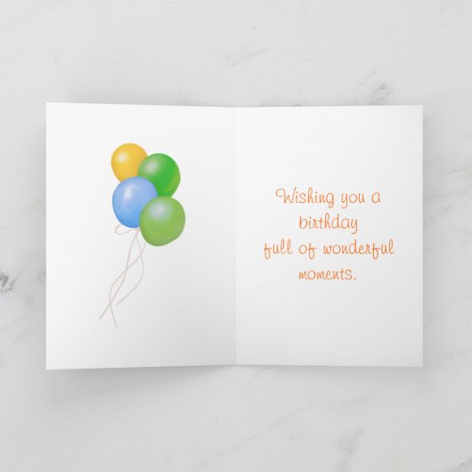 Het leven in je geboortedag Kaart (Binnen)