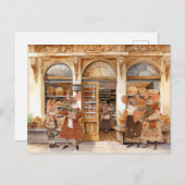 Het leven in Mice Town - Bakkerijdag Briefkaart (Voorkant / Achterkant)