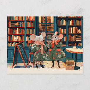 Het leven in Mice Town - Booklovers Chitchat Briefkaart