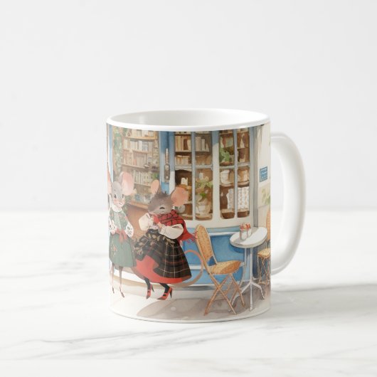 Het leven in Mice Town - Girls' Day Out Koffiemok (Voorkant rechts)