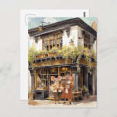 Het leven in Mice Town - Jeugd Vrienden Briefkaart (Voorkant / Achterkant)