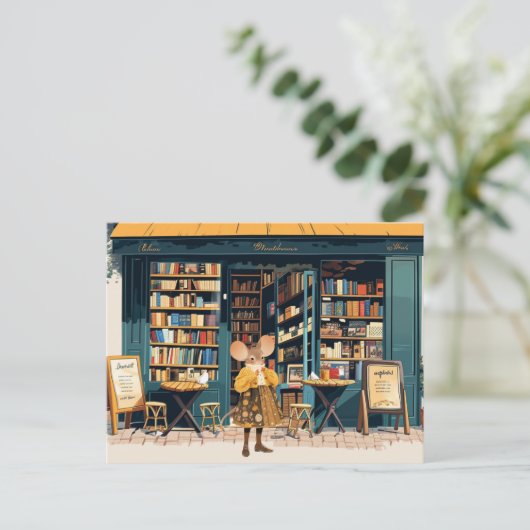 Het leven in Mice Town - Ms. Enora Pickett Briefkaart (Staand voorkant)