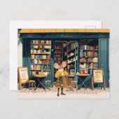 Het leven in Mice Town - Ms. Enora Pickett Briefkaart (Voorkant / Achterkant)