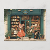 Het leven in Mice Town - Ms. Otis & Ms. Luna Briefkaart (Voorkant)