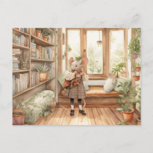 Het leven in Mice Town - My Happy Place Briefkaart