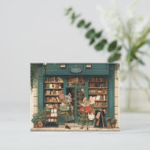 Het leven in Mice Town - Tante Tiff & Mrs Blume Briefkaart (Staand voorkant)