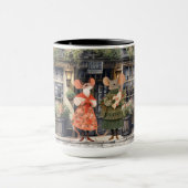 Het leven in Mice Town - Winkelen Vrienden Mok (Midden)