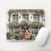 Het leven in Mice Town - Winkelen Vrienden Muismat (Met muis)