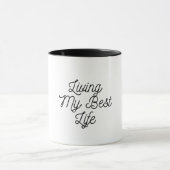 het leven in mijn beste mok voor koffie (Midden)