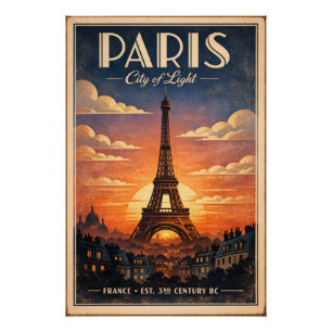 Het leven in Parijs Perfect Poster