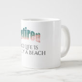 Het leven in ruste en het leven is eindelijk een s grote koffiekop (Voorkant rechts)