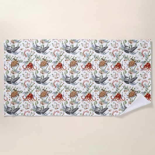 Het leven in volle bloei leven strandlaken (Voorkant)