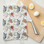 Het leven in volle bloei leven theedoek (Quarter Fold)