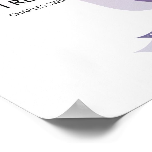 Het leven is 90 percenten hoe ik MotivationalQuote Poster (Hoek)