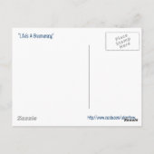 Het leven is A Boomerang Briefkaart (Achterkant)
