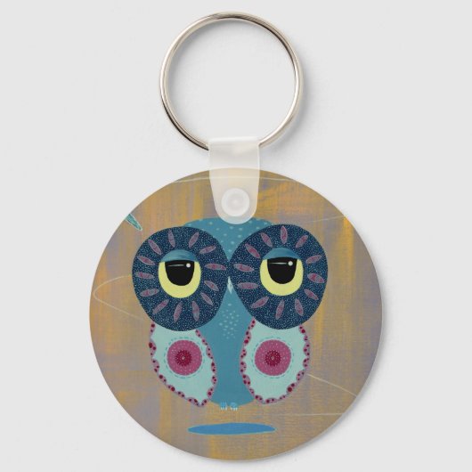 Het leven is A Boomerang Sleutelhanger (Voorkant)