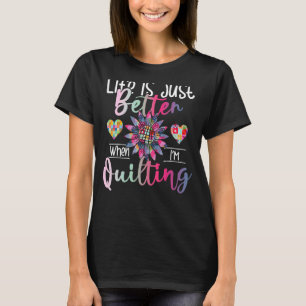 Het leven is alleen maar beter als ik de kieuwkieu t-shirt
