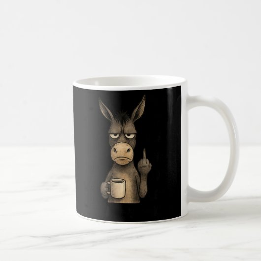 Het leven is als diarree Hoe hard je ook probeert  Koffiemok (Rechts)