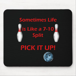 Het leven is als een 7-10-verdeling muismat