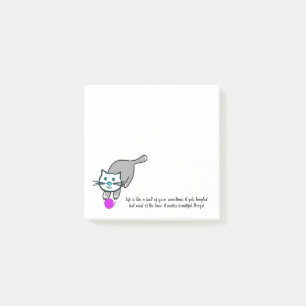 Het leven is als een bal van garen post-it® notes