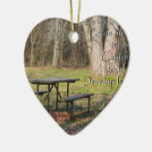 het leven is als een camera keramisch ornament (Links)