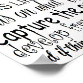 Het leven is als een camera poster (Hoek)