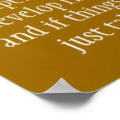 Het leven is als een camera poster (Hoek)