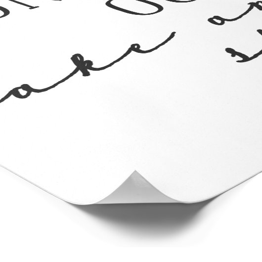 Het leven is als een cameracitaat: Poster (Hoek)