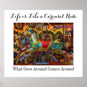 "Het leven is als een carrousel" - SRF Poster