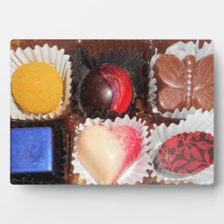 Het leven is als een doos bonbons fotoplaat