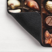 Het leven is als een doos bonbons. muismat (Hoek)