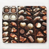 Het leven is als een doos bonbons. muismat (Voorkant)