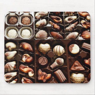 Het leven is als een doos bonbons. muismat