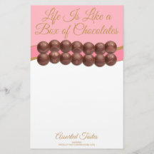 Het Leven Is Als Een Doos Chocolade