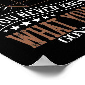 Het leven is als een doos chocolade poster (Hoek)