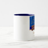 Het Leven Is Als Een Doos Chocolade Tweekleurige Koffiemok (Center)