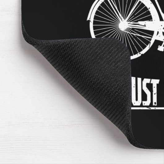 Het leven is als een fiets muismat (Hoek)