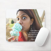 Het leven is als een ijsje... muismat (Met muis)