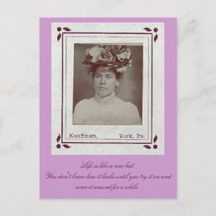 Het leven is als een nieuw Pet... probeer het aan Briefkaart