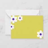 Het leven is als een race citaat notitiekaart notitiekaartje (Achterkant)