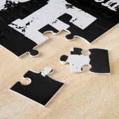 het leven is als een schaakspel dat met elk van de legpuzzel (Zijkant)