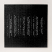 Het leven is als een wegrijdende trein legpuzzel (Horizontaal)