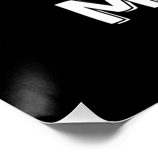 Het leven is als fietsen blijf in balans perfect poster (Hoek)