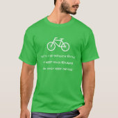 Het leven is als fietsen Einstein citaat shirt (Voorkant)