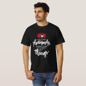 Het leven is als fotografie t-shirt (Voorkant volledig)