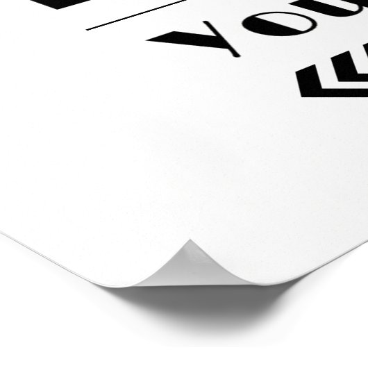 HET LEVEN IS ALS HET RICHTEN VAN EEN BICYCLE POSTER (Hoek)