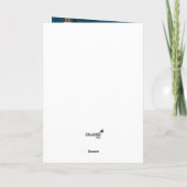 Het leven is als muziek, altijd een goed lied kaart (Achterkant)